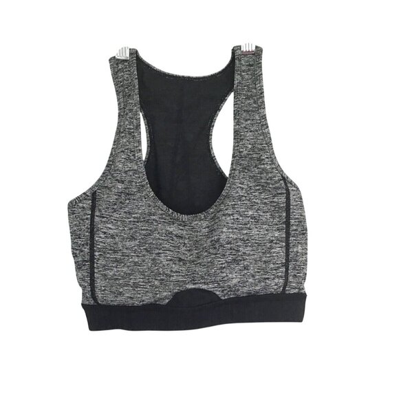 COMFTABLE WOMENS BLACK/GREY SPORTS BRA SIZE SMALL - Picture 1 of 4